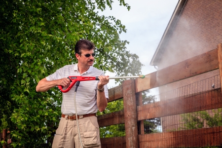 Fence cleaning