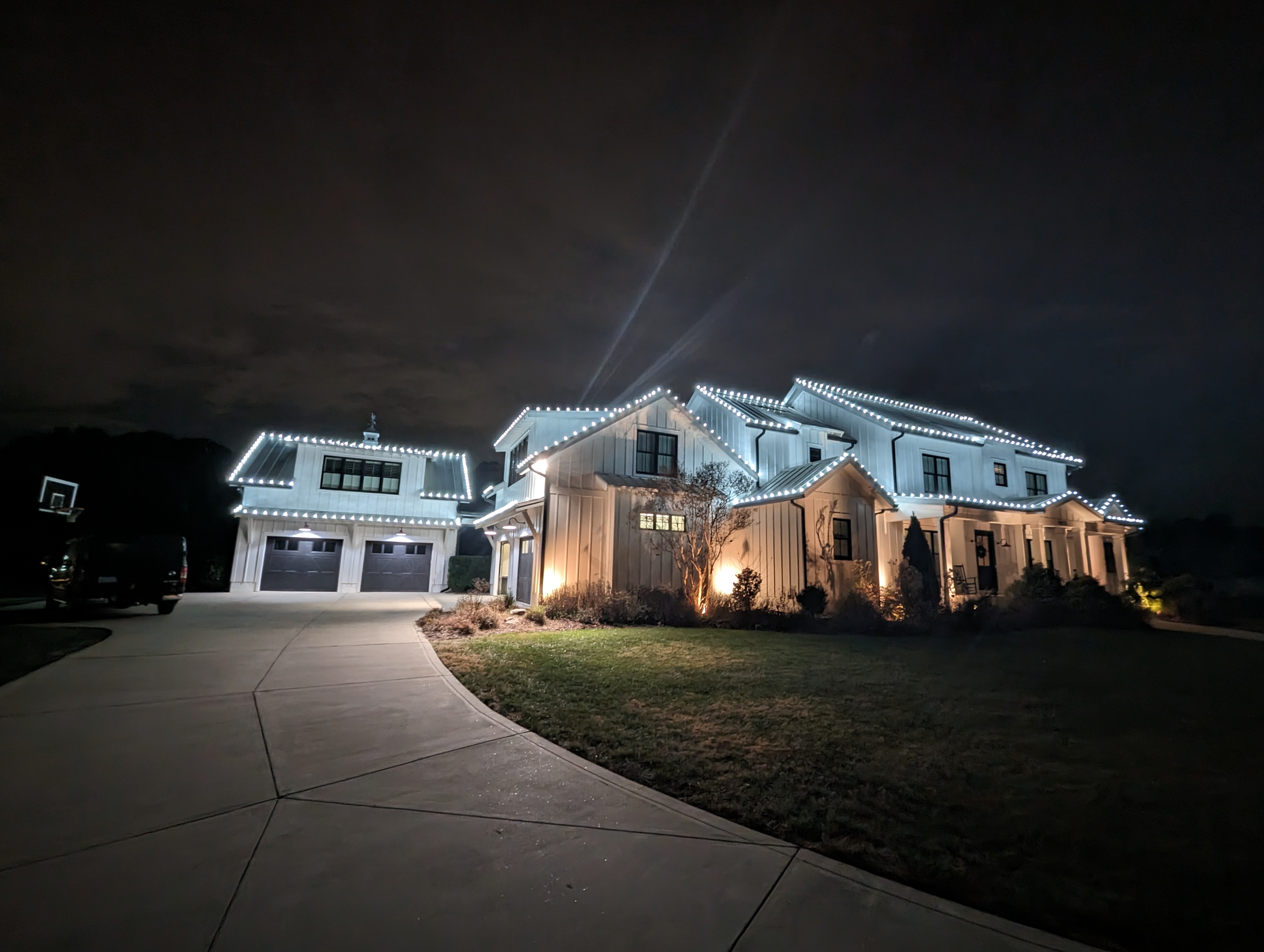 Enchanting Davidson: Illuminating Homes and Hearts with Festive Magic - Another Christmas Light Installation in Davidson, NC