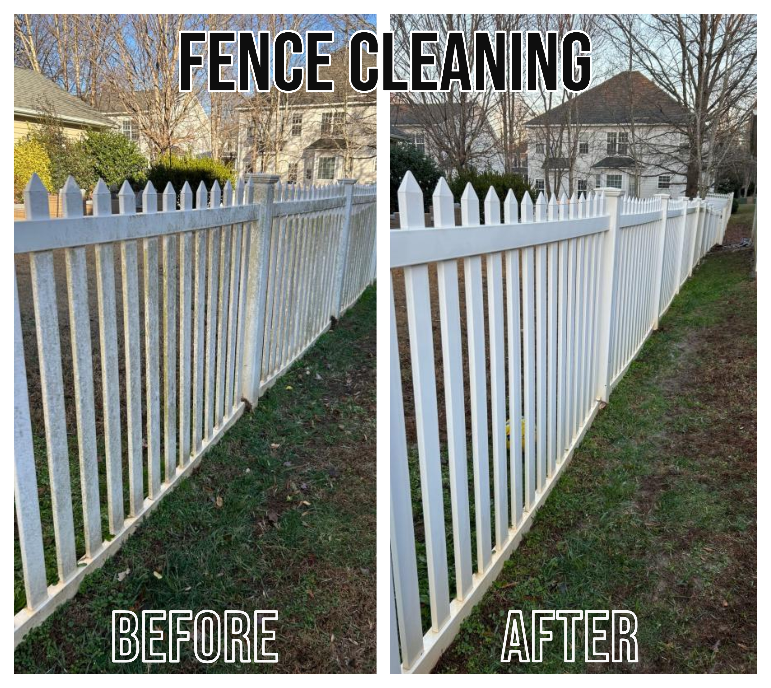 Premium Fence Cleaning Success Story in Cornelius, NC!